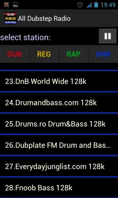 Rap radio Hip Hop radio android App screenshot 0