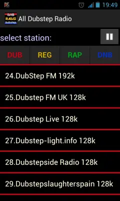 Rap radio Hip Hop radio android App screenshot 3